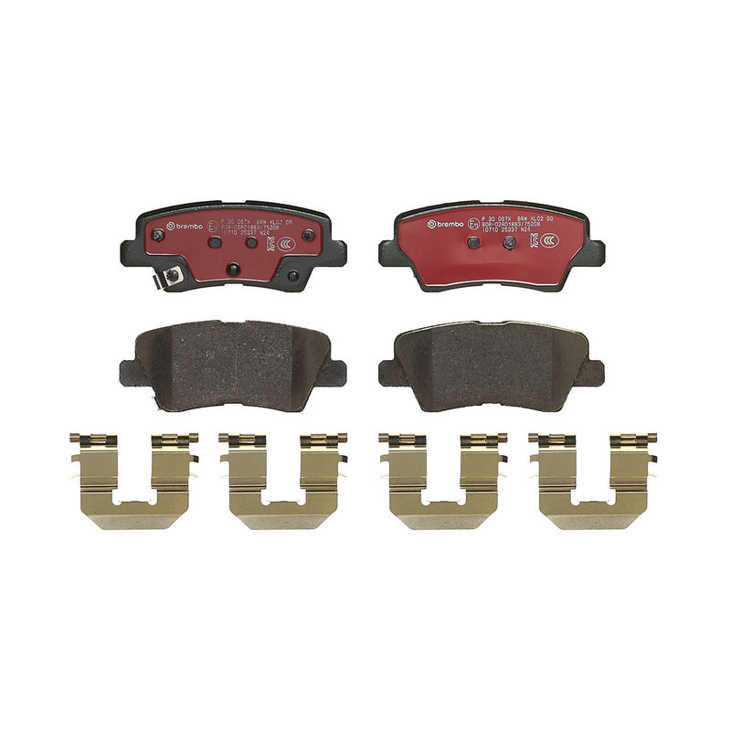 BREMBO XTRA Low-Met Rear Disc Brake Pad Set - P30067X