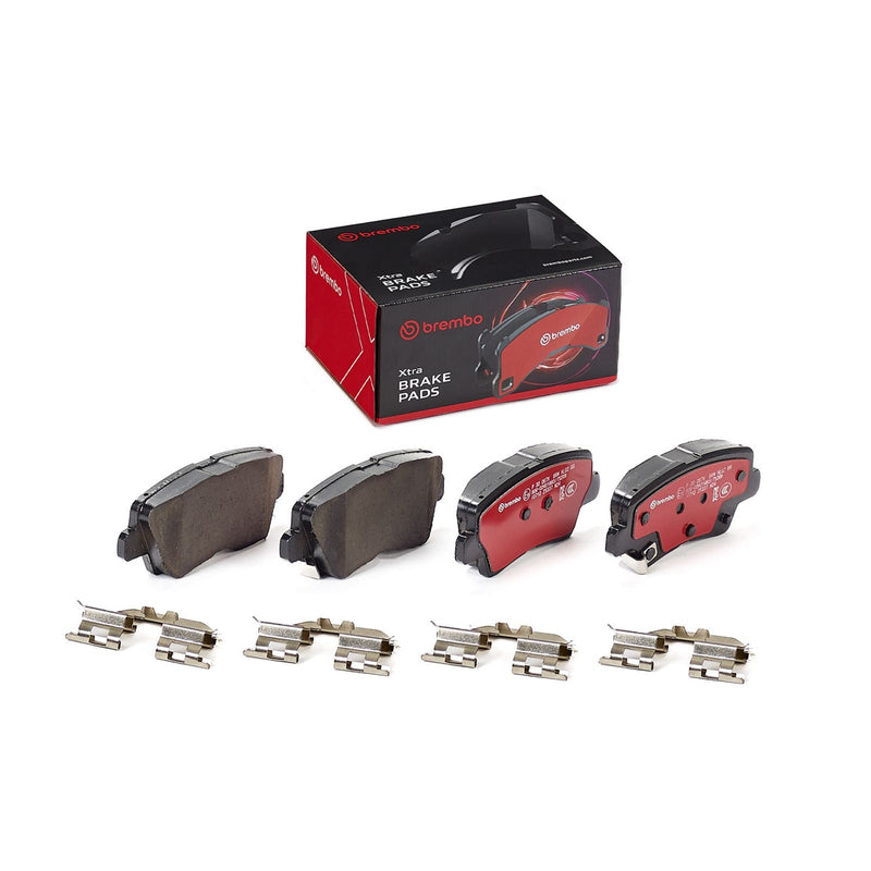 BREMBO XTRA Low-Met Rear Disc Brake Pad Set - P30067X