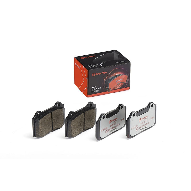 BREMBO XTRA Low-Met Rear Disc Brake Pad Set - P36020X