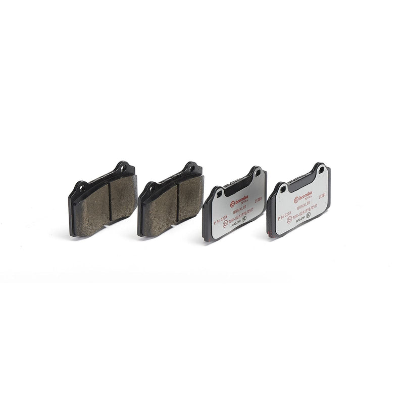 BREMBO XTRA Low-Met Rear Disc Brake Pad Set - P36020X