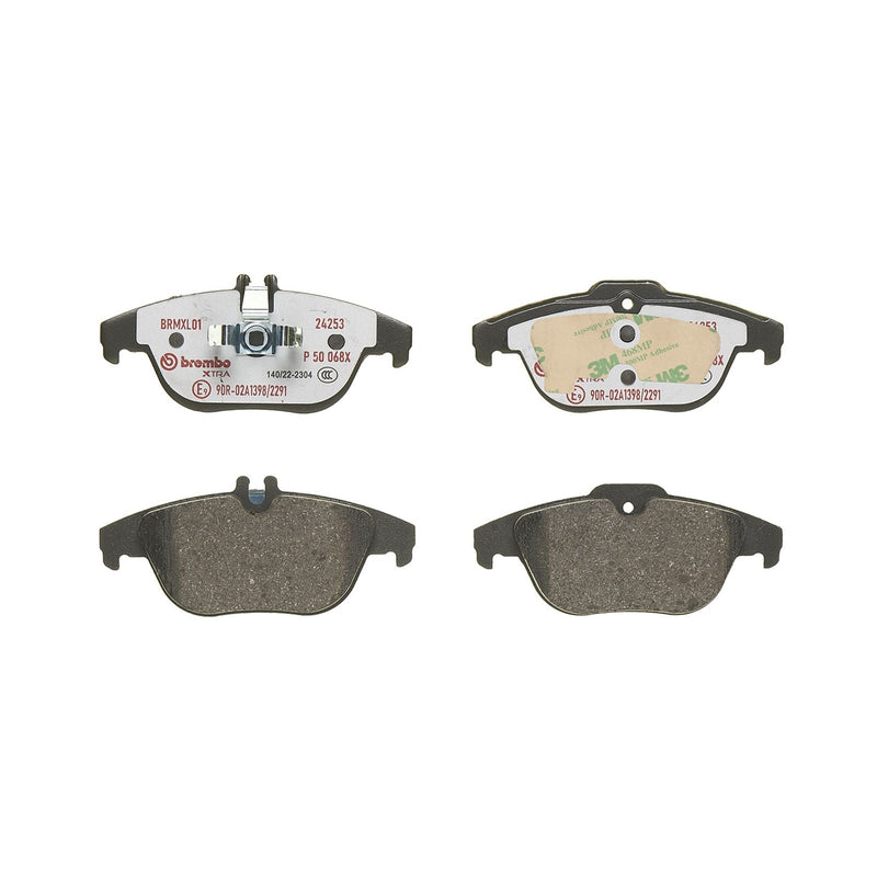 BREMBO XTRA Low-Met Rear Disc Brake Pad Set - P50068X
