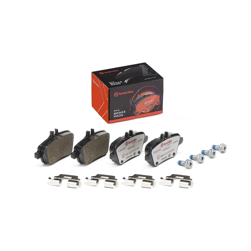 BREMBO XTRA Low-Met Rear Disc Brake Pad Set - P50091X