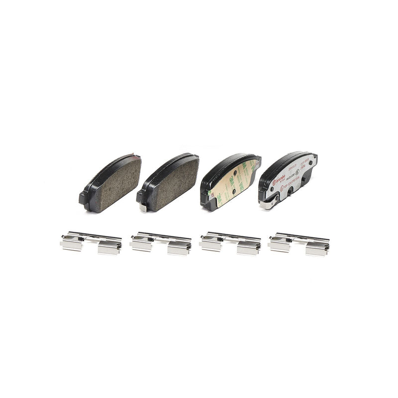 BREMBO XTRA Low-Met Rear Disc Brake Pad Set - P59080X