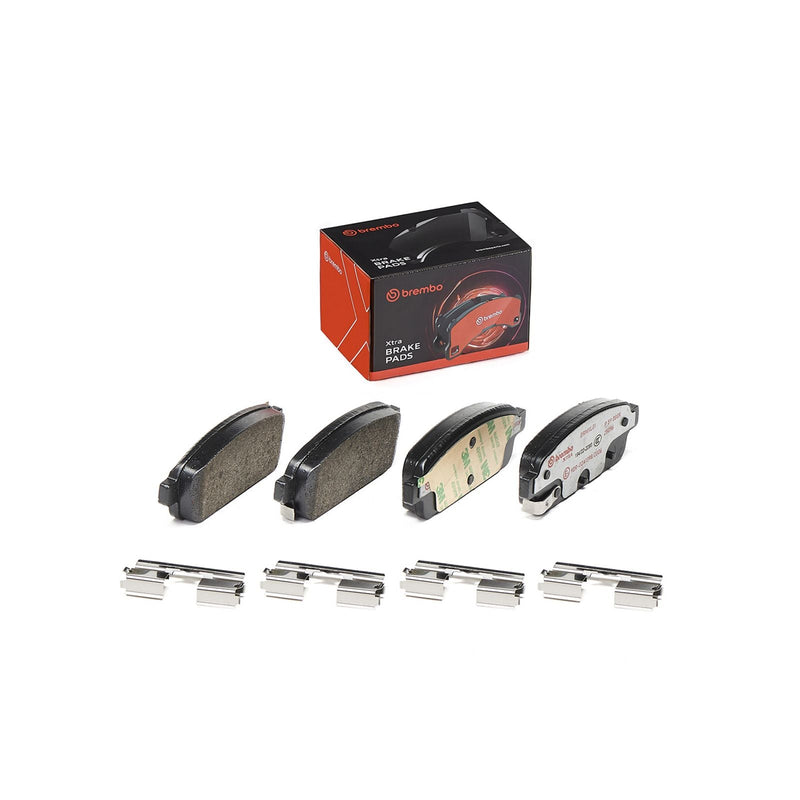 BREMBO XTRA Low-Met Rear Disc Brake Pad Set - P59080X