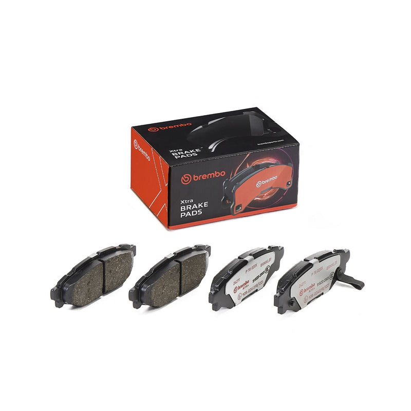 BREMBO XTRA Low-Met Rear Disc Brake Pad Set - P78020X