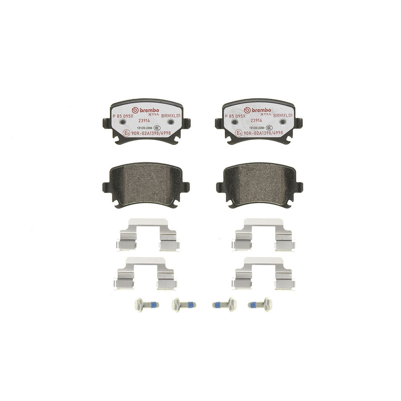 BREMBO XTRA Low-Met Rear Disc Brake Pad Set - P85095X
