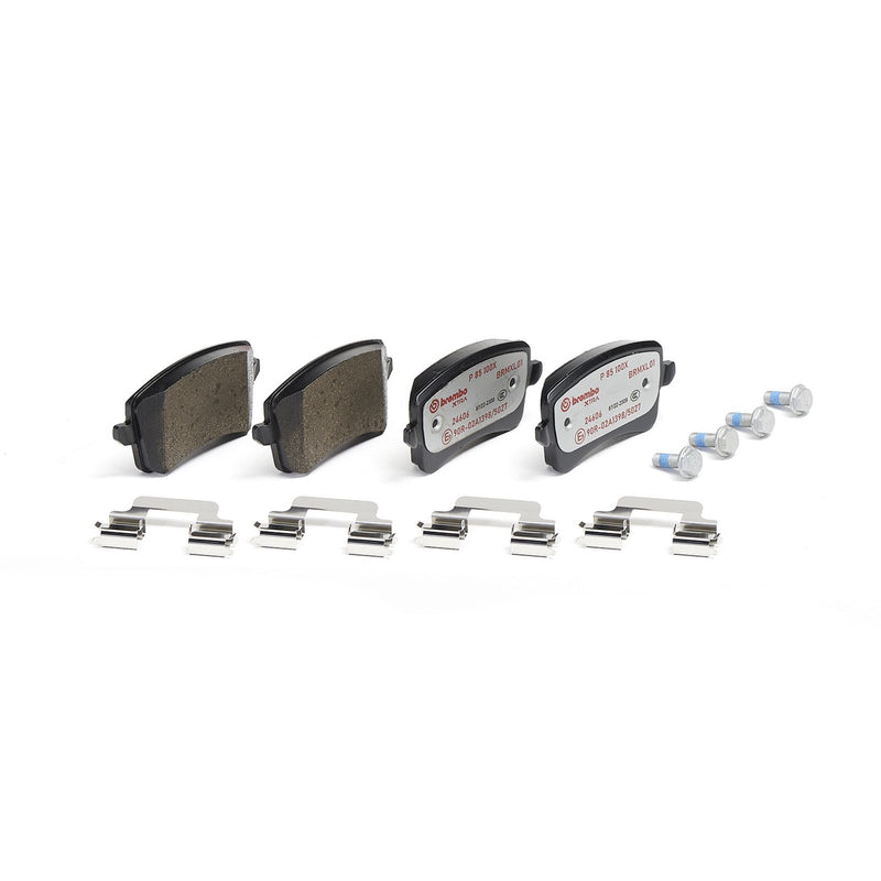 BREMBO XTRA Low-Met Rear Disc Brake Pad Set - P85100X