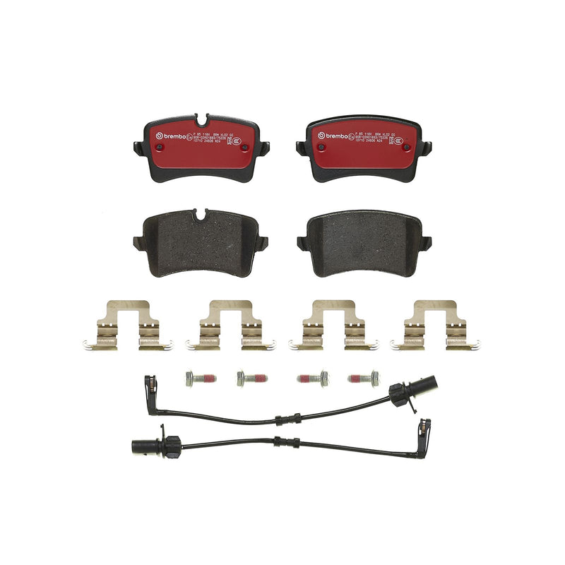 BREMBO XTRA Low-Met Rear Disc Brake Pad Set - P85118X