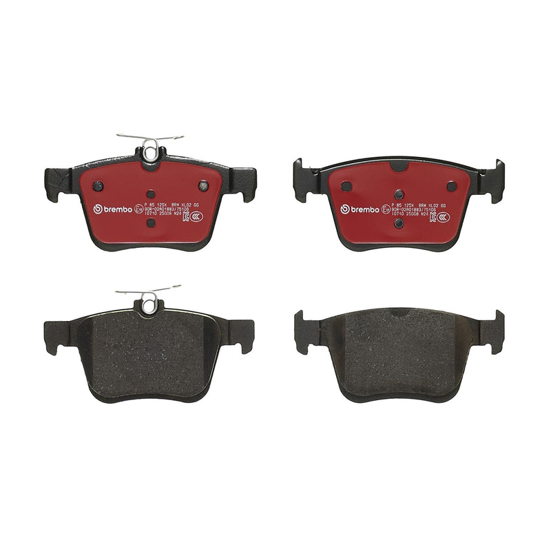BREMBO XTRA Low-Met Rear Disc Brake Pad Set - P85125X