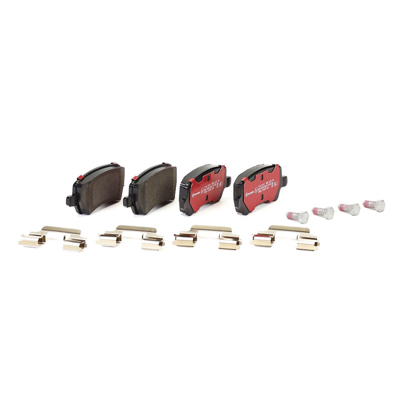 BREMBO XTRA Low-Met Rear Disc Brake Pad Set - P86021X