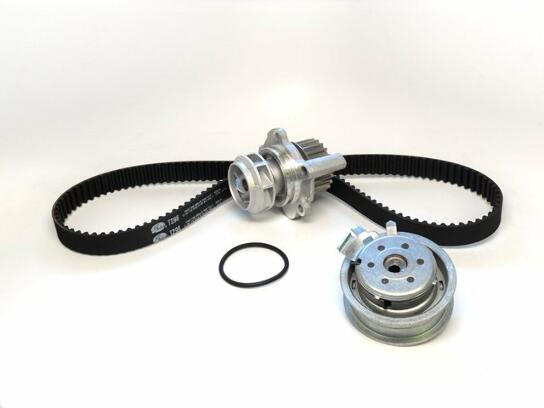 VW Engine Timing Belt Kit with Water Pump TCKWP296M – Gates