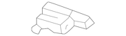 Genuine Porsche parts diagram