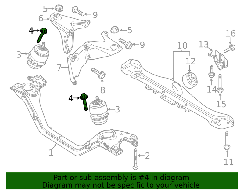 Genuine Porsche parts diagram
