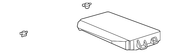 Genuine Porsche parts diagram
