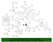 Part can be found as reference #8 in illustration
