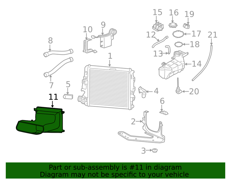 Genuine Porsche parts diagram