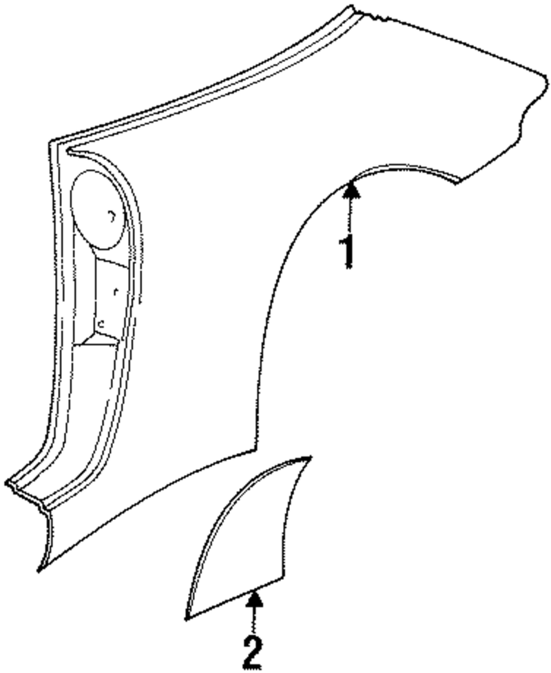Genuine Porsche parts diagram