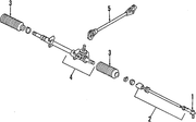 Genuine Porsche parts diagram