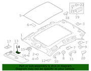 Part can be found as reference #14 in illustration