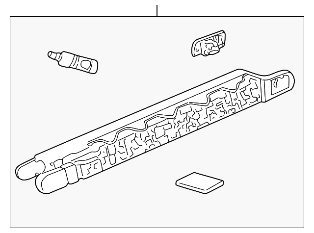 Genuine Porsche parts diagram