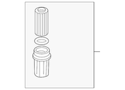 Genuine Porsche parts diagram