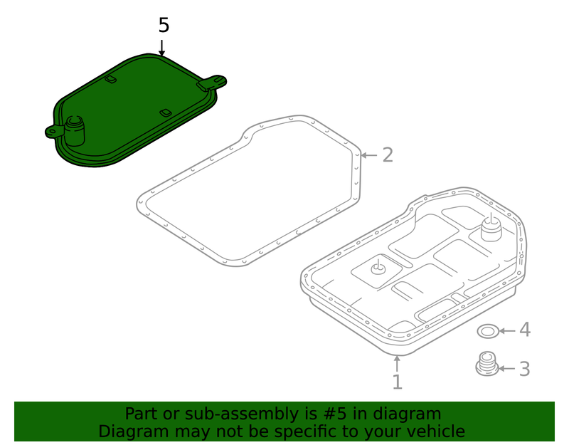 Genuine Porsche parts diagram