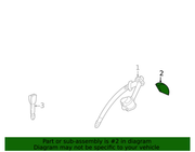 Genuine Porsche parts diagram