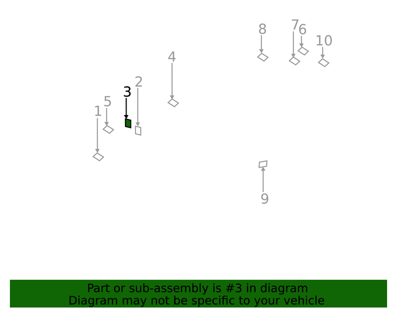 Part can be found as reference #3 in illustration