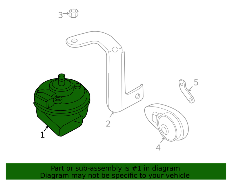Genuine Porsche parts diagram