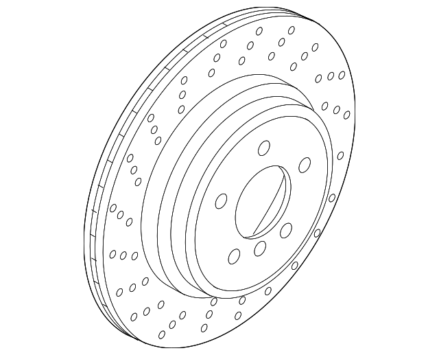 GENUINE BMW Brake Disc - 34 21 6 864 678