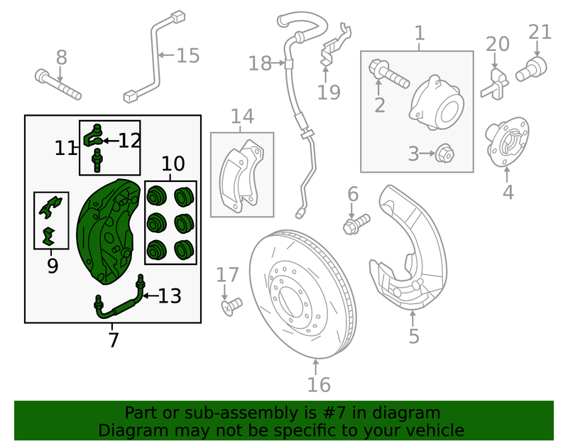 Part can be found as reference #7 in illustration