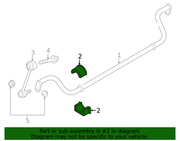 Genuine Porsche parts diagram