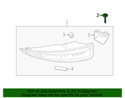 Genuine Porsche parts diagram
