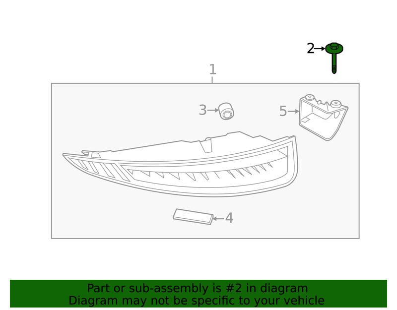 Genuine Porsche parts diagram