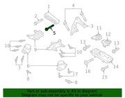 Genuine Porsche parts diagram