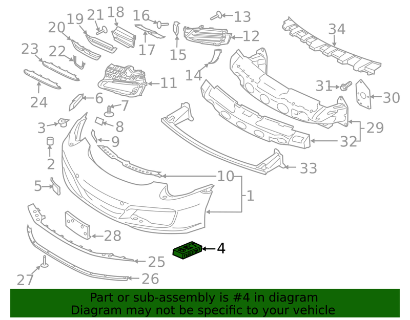 Part can be found as reference #4 in illustration