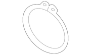 Genuine Porsche parts diagram