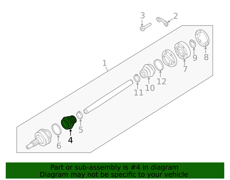 Genuine Porsche parts diagram