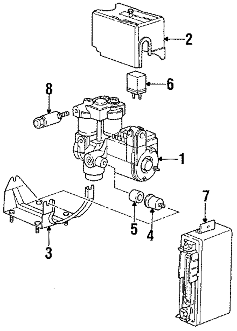 Genuine Porsche parts diagram