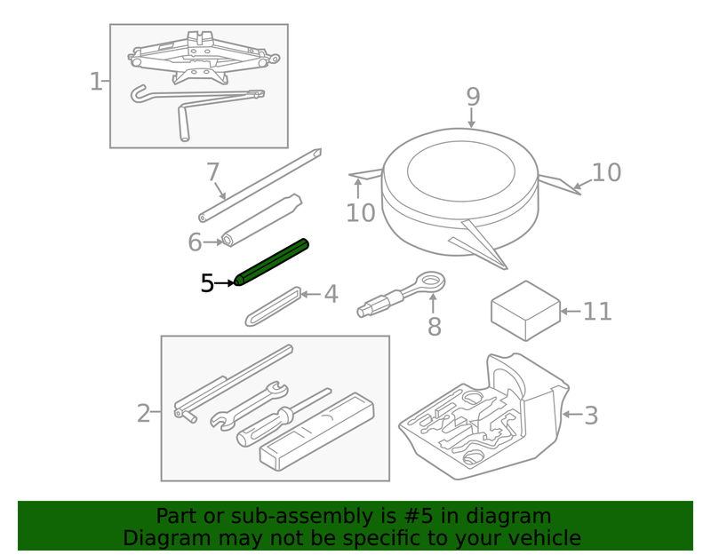Genuine Porsche parts diagram