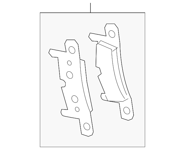 Genuine Porsche parts diagram