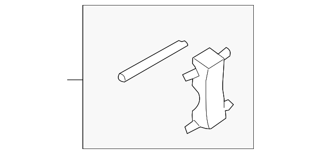 Genuine Porsche parts diagram