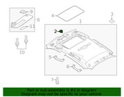 Part can be found as reference #2 in illustration