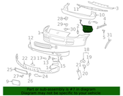 Genuine Porsche parts diagram