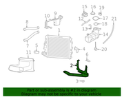 Genuine Porsche parts diagram