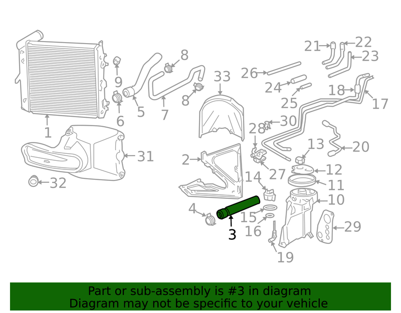 Genuine Porsche parts diagram