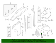Part can be found as reference #19 in illustration