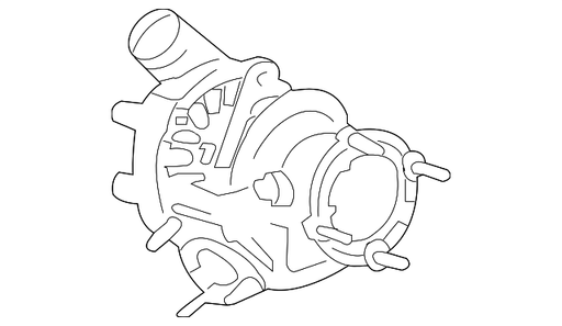 Genuine Porsche parts diagram