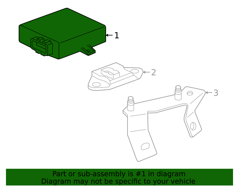 Genuine Porsche parts diagram