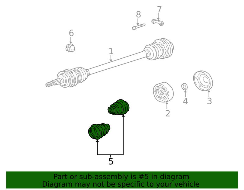 Genuine Porsche parts diagram